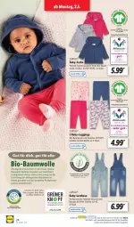 Gazetka promocyjna Lidl - Aktionsprospekt - Gazetka - ważna od 07.05 do 07.05.2022 - strona 24 - produkty: Bau, baumwolle, bio, bio-baumwolle, body, eimer, gin, hose, Jacke, Latzhose, leggings, leimer, lupilu, ndk, Overall, Schal, Schale, tee, Ti, trolli, wolle