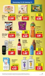 Gazetka promocyjna Lidl - Aktionsprospekt - Gazetka - ważna od 07.05 do 07.05.2022 - strona 45 - produkty: angebot, brownie, dornfelder, eis, eistee, elle, elmex, giotto, Kinder, kinder riegel, monster, Monster Energy, nivea, nivea sun, pantene, pantene pro-v, preisvorteil, pro-v, reis, riegel, shampoo, Sondey, sonnenschutz, tee, teller, Ti, ZTE