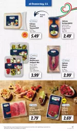 Gazetka promocyjna Lidl - Aktionsprospekt - Gazetka - ważna od 07.05 do 07.05.2022 - strona 49 - produkty: angebot, antipasti, apfel, asti, Birnen, Bresaola, eis, italiamo, latte, mac, Pecorino, reis, resa, salami, sauce, senf, Spezi, Ti, ZTE