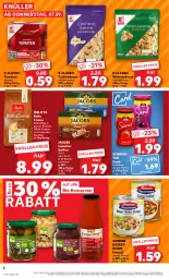 Gazetka promocyjna Kaufland - Prospekt - Gazetka - ważna od 13.09 do 13.09.2023 - strona 4 - produkty: angebot, Becher, bella crema, bio, bohne, bohnen, Cashew, cashewkerne, eintopf, eis, jacobs, kaffee, konfitüre, Konserven, löslicher kaffee, melitta, natur, nuss, röstkaffee, Schwartau, Ti, tomate, tomaten, Tomaten Passiert, topf, walnuss, walnusskerne, ZTE