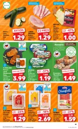 Gazetka promocyjna Kaufland - Prospekt - Gazetka - ważna od 13.09 do 13.09.2023 - strona 47 - produkty: angebot, angebote, auer, aufstrich, Becher, brot, brotaufstrich, burger, butter, camembert, eis, elle, geback, hähnchenbrust, Käse, kochschinken, kräuter, natur, Ofen, paprika, pastete, peperoni, Peroni, purland, pute, reinert, reis, salami, schinken, schnitten, schnittkäse, schwein, steak, Ti, Tilsiter, wein, zucchini