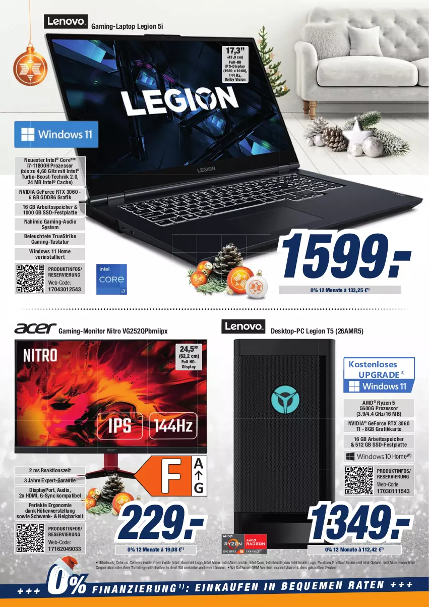 Aktueller Prospekt Expert Aurich - Prospekte - von 24.12 bis 30.12.2021 - strona 22 - produkty: celeron, Desktop-pc, festplatte, geforce, HDD, HDMI, Intel, ips-display, Laptop, latte, Leuchte, monitor, nvidia, nvidia geforce, Pentium, rtx, ryzen, Software, ssd, Tastatur, Ti