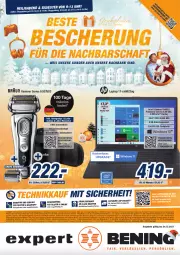 Gazetka promocyjna Expert Aurich - Prospekte - Gazetka - ważna od 30.12 do 30.12.2021 - strona 1 - produkty: akku, angebot, angebote, Bank, braun, celeron, eis, elle, fernseher, festplatte, hardware, Intel, Laptop, latte, Pentium, Persona, rasierer, Reinigung, reis, Software, Spezi, ssd, telefon, teller, Ti, uhd, uhr, wasser