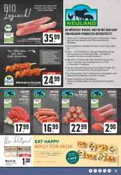 Gazetka promocyjna Edeka - Angebote der Woche - Gazetka - ważna od 19.08 do 19.08.2023 - strona 19 - produkty: aktionspreis, auer, Bau, Bauer, bio, Bio-Feta, decke, deka, eis, elle, ente, feta, filet, filets, fleisch, hähnchenbrust, Kugel, LG, mac, mais, natur, nuss, reis, rel, rind, ring, rwe, salami, schwein, schweine, schweinefilet, Sushi, tee, Ti, Tiere, wasser, wein, weine, WICK