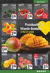 Gazetka promocyjna Edeka - Angebote der Woche - Gazetka - ważna od 19.08 do 19.08.2023 - strona 3 - produkty: aktionspreis, aprikose, aprikosen, beere, beeren, brombeere, brombeeren, eis, johannisbeere, Johannisbeeren, orange, orangen, reis, Schal, Schale, tafeläpfel, tee, Ti, vita