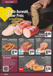 Gazetka promocyjna Edeka - Angebote der Woche - Gazetka - ważna od 19.08 do 19.08.2023 - strona 8 - produkty: aktionspreis, auer, aufschnitt, Bau, Bauer, eintopf, eis, elle, fleisch, frischwurst-aufschnitt, gulasch, kräuter, leberwurst, mac, nudel, nudeln, reis, Ti, topf, wiener, wiener würstchen, wurst, würstchen, zwiebel