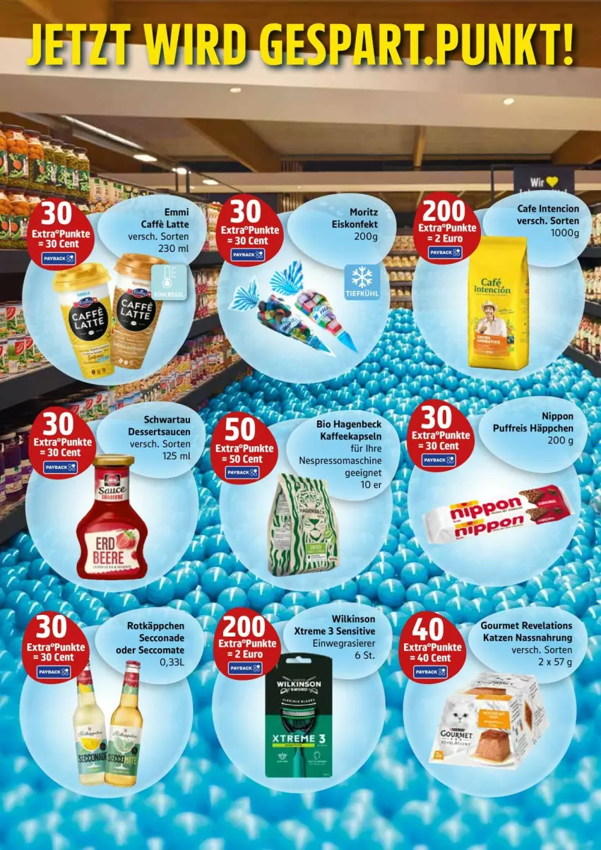 Aktueller Prospekt Edeka - Prospekte - von 30.06 bis 05.07.2025 - strona 21 - produkty: bio, caffe, dessert, desserts, dessertsauce, ecco, eis, eiskonfekt, emmi, espresso, kaffee, kaffeekapseln, latte, nespresso, nippon, Puffreis Häppchen, reis, rotkäppchen, sauce, saucen, Schwartau, wilkinson
