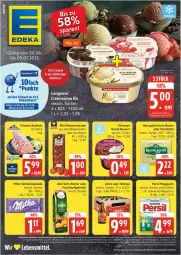 Gazetka promocyjna Edeka - Prospekte - Gazetka - ważna od 05.07 do 05.07.2025 - strona 1 - produkty: bourbon, buch, coupon, cremissimo, eis, frucht, fruchtsaft, fruchtsaftgetränk, getränk, gutschein, gutscheine, langnese, lebensmittel, Nektar, payback, saft, sim, Ti, ZTE