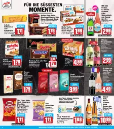 Gazetka promocyjna Hit - Wochenprospekt - Gazetka - ważna od 17.05 do 17.05.2025 - strona 12 - produkty: alkohol, asbach uralt, beutel, butter, butterkeks, chio chips, chips, chipsfrisch, cocktail, cocktails, cola, Donut, donuts, eis, ente, erdnuss, ferrero, flasche, flippies, frizzante, frucht, gin, ginger, hanuta, käfer, kakao, keks, kekse, Kinder, Kollagen, Kugel, La Gioiosa, leibniz, lindor, mars, Metaxa, nuss, nutella, Ofen, ohne palmöl, orange, ouzo, popcorn, rebsortenweine, reis, riegel, saft, schoko, schokolade, schokoladen, sekt, snickers, Ti, toffifee, twix, Vegeta, wein, weine, ZTE