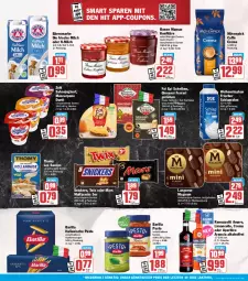 Gazetka promocyjna Hit - Wochenprospekt - Gazetka - ważna od 17.05 do 17.05.2025 - strona 18 - produkty: alkohol, amaro, bärenmarke, barilla, Becher, bonne maman, coupon, coupons, eis, flasche, fol epi, frische milch, frucht, hartkäse, italienische pasta, joghur, joghurt, Käse, konfitüre, langnese, limo, magnum, mam, mars, mascarpone, milch, mövenpick, pasta, pesto, rama, ramazzott, ramazzotti, reis, sahne, Sahnejoghurt, sauce, schlagrahm, snickers, thomy, thomy les sauces, Ti, twix, weihenstephan, zott, ZTE, zucker