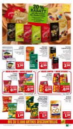 Gazetka promocyjna Marktkauf - Prospekt - Gazetka - ważna od 14.12 do 14.12.2024 - strona 21 - produkty: Brei, chips, crunchips, discount, eduscho, eis, espresso, filterkaffee, Frit-Sticks, funny-frisch, jacobs, kaffee, kaffeekapseln, kaffeemaschine, lavazza, lorenz, lorenz crunchips, natur, natura, nespresso, reis, ring, rwe, sim, tassimo, Ti, ZTE