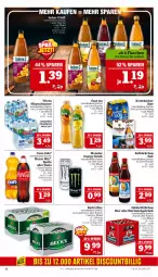Gazetka promocyjna Marktkauf - Prospekt - Gazetka - ważna od 14.12 do 14.12.2024 - strona 22 - produkty: Alwa, beck's, bier, coca-cola, cola, drink, eis, energy drink, fanta, flasche, fuzetea, getränk, krombache, krombacher, limo, limonade, Mezzo Mix, mineralwasser, reis, sprite, tee, Ti, vita, vitrex, wasser, ZTE