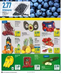 Gazetka promocyjna Diska - Prospekte - Gazetka - ważna od 02.04 do 02.04.2022 - strona 5 - produkty: aktionspreis, ananas, avocado, banane, bananen, beere, beeren, bio, deka, edeka bio, eis, erdbeere, erdbeeren, heidelbeere, heidelbeeren, himbeer, himbeere, himbeeren, LG, orange, orangen, reis, rhabarber, Schal, Schale, tafeläpfel, tafeltrauben, Ti, tiefpreis, trauben