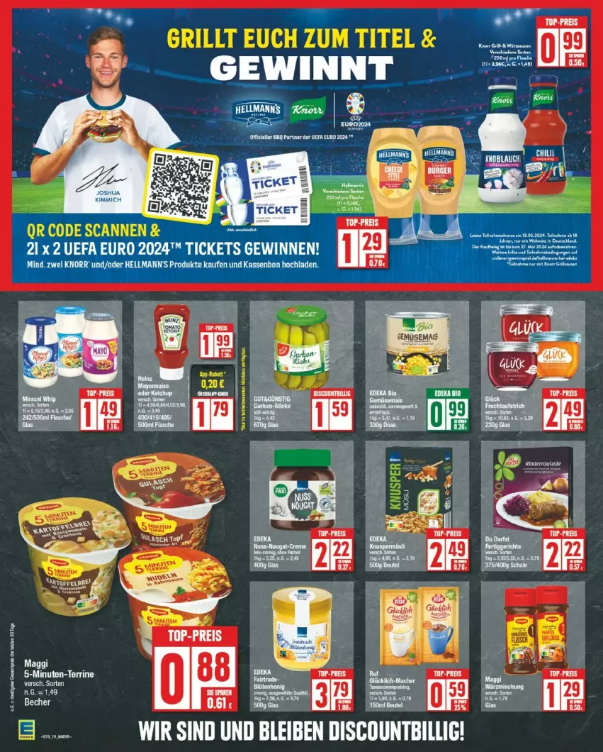 Aktueller Prospekt Edeka - Prospekte - von 06.05 bis 11.05.2024 - strona 10 - produkty: Becher, discount, grill, Kette, knorr, maggi, terrine, Ti, Tiere