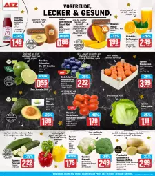 Gazetka promocyjna Aez - Prospekte - Gazetka - ważna od 28.12 do 28.12.2024 - strona 4 - produkty: avocado, beere, beeren, berliner, bio, bio hit, Bluccoli, blume, blumen, blumenkohl, braten, broccoli, cherrytomaten, curry, eis, eisbergsalat, elle, flasche, frucht, früchte, grill, heidelbeere, heidelbeeren, Innocent, joghur, joghurt, kartoffel, kartoffeln, kiwi, kuchen, kühlschrank, leine, limette, limetten, mac, mandarine, mandarinen, mango, Mett, metten, navelina, nuss, obst, orange, orangen, paprika, Pfannkuchen, reis, rwe, saft, Saftorangen, salat, salate, Schal, Schale, Schrank, smoothie, smoothies, snack, speisekartoffeln, Ti, tomate, tomaten, zespri, ZTE, zucchini, zucker