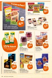 Gazetka promocyjna Tegut - Angebote der Woche - Gazetka - ważna od 05.03 do 05.03.2022 - strona 20 - produkty: auer, aufstrich, Bau, Bauer, beere, beeren, beutel, bio, brezel, cremys, debeukelaer, espresso, frucht, fruchtaufstrich, haribo, lebensmittel, lindor, lindt, müsli, nespresso, prinzenrolle, saro, sarotti, schoko, tee, Ti, Trüffel, vita, vitalis, vitalis müsli