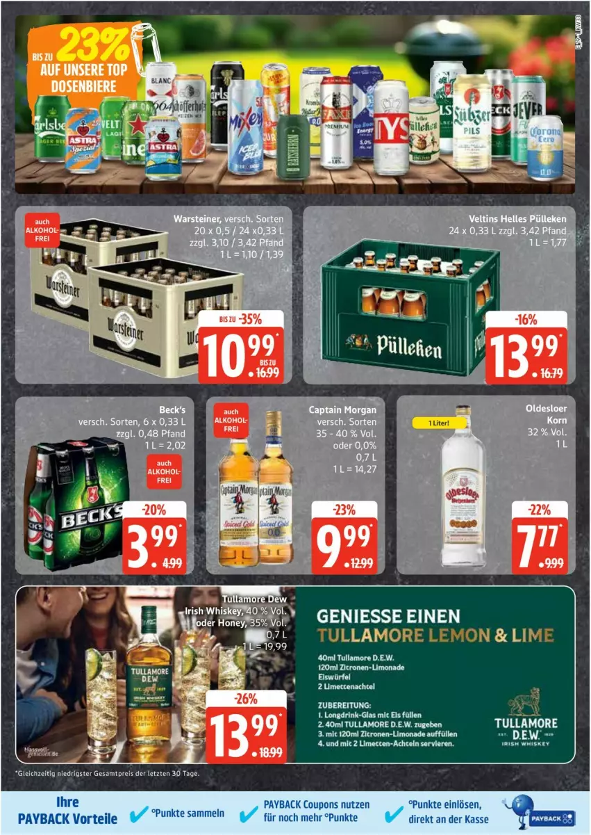 Aktueller Prospekt Edeka - Prospekte - von 11.08 bis 16.08.2025 - strona 19 - produkty: limo, limonade, tee, tullamore