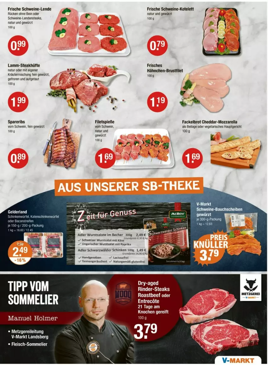 Aktueller Prospekt Vmarkt - Prospekte - von 30.05 bis 04.06.2025 - strona 3 - produkty: Bau, bauchscheiben, Becher, beef, brot, brustfilet, cheddar, eis, filet, filets, gewürz, hähnchen-brustfilet, ilag, Käse, kotelett, kräuter, Kräutermischung, lamm, mit paprika, mozzarella, natur, paprika, reis, rel, rind, rinder, roastbeef, salat, salate, salz, schinken, schwarzwälder schinken, schwein, schweine, schweine-bauch, schweine-bauchscheiben, spareribs, steak, steakhüfte, steaks, Ti, Vegeta, wein, weine, wurst