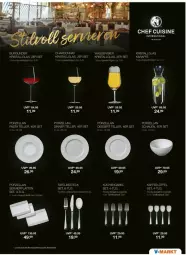 Gazetka promocyjna Vmarkt - Prospekte - Gazetka - ważna od 04.06 do 04.06.2025 - strona 15 - produkty: besteck, bier, burgunder, chardonnay, dessert, elle, gabel, kaffee, Karaffe, kuchen, latte, LG, Löffel, Schal, Schale, Servierplatten, teller, Ti, wasser