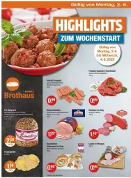 Gazetka promocyjna Vmarkt - Prospekte - Gazetka - ważna od 04.06 do 04.06.2025 - strona 22 - produkty: auer, body, brot, cevapcici, Dinkelvollkornmehl, eis, fleisch, gewürz, hackfleisch, Hausmacher, kochschinken, korn, krakauer, küche, Küchen, Laufen, lyoner, mac, mehl, ring, schinken, schwein, schweine, Schweinehackfleisch, soja, Ti, wein, weine, Yo