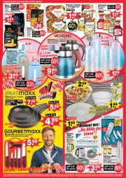 Gazetka promocyjna  - Prospekte - Gazetka - ważna od 06.06 do 06.06.2026 - strona 2 - produkty: cevapcici, dessert, dreistern, edelstahl, eintopf, eis, fenster, fertiggericht, flasche, gin, gourmetmaxx, isolierkanne, Kocher, LG, messer, Michelin, reis, sauce, schneidebrett, Schwartau, tee, Ti, tisch, topf, trinkflasche, wasser, wasserkocher