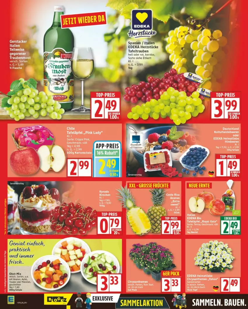 Aktueller Prospekt Edeka - Prospekte - von 11.08 bis 16.08.2025 - strona 2 - produkty: Ti