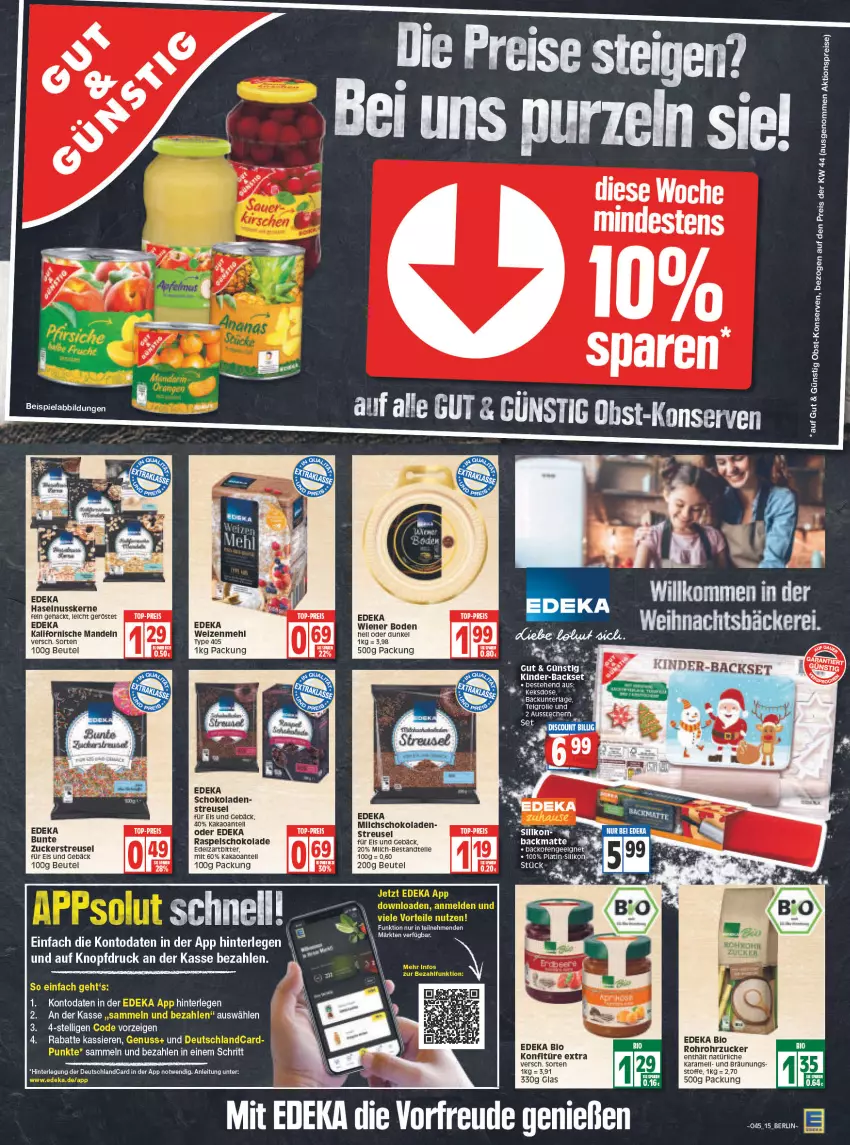 Aktueller Prospekt Edeka - Angebote der Woche - von 08.11 bis 13.11.2021 - strona 15