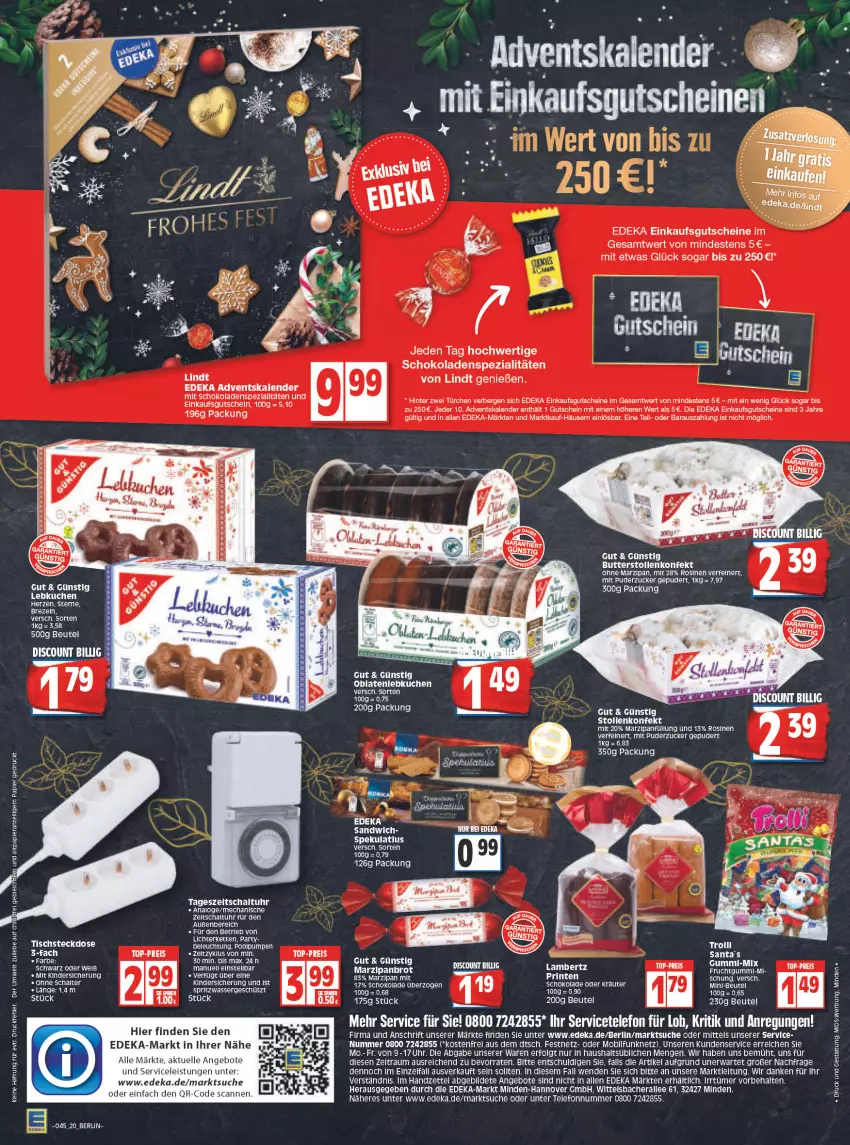 Aktueller Prospekt Edeka - Angebote der Woche - von 08.11 bis 13.11.2021 - strona 20