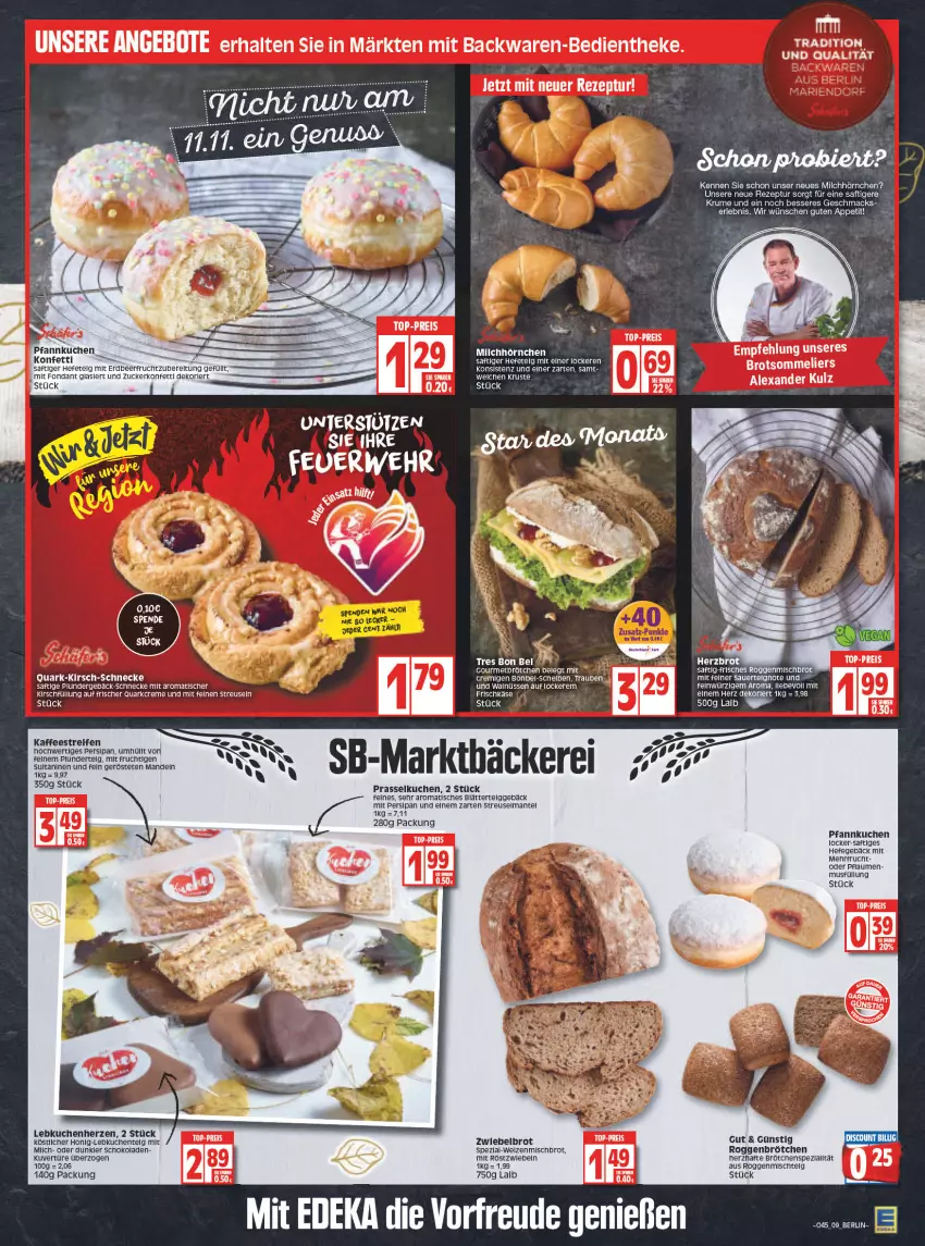 Aktueller Prospekt Edeka - Angebote der Woche - von 08.11 bis 13.11.2021 - strona 9