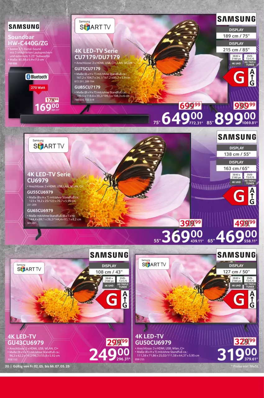 Aktueller Prospekt Selgros - Non Food - von 02.05 bis 07.05.2025 - strona 20 - produkty: HDMI, Samsung, usb