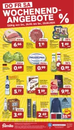 Gazetka promocyjna Famila - Prospekte - Gazetka - ważna od 28.09 do 28.09.2024 - strona 36 - produkty: Alwa, auer, Bau, baumwolle, Becher, bohne, bohnen, braten, caffè crema, creme, drucker, eis, eisbergsalat, elle, Engel, flasche, frischkäse, Gorbatschow, haarspray, Käse, kerze, Kinder, kinder bueno, lachs, Lachsbraten, lavazza, mineralwasser, oder schaumfestiger, papier, philadelphia, rama, rama cremefine, Rauch, regal, reinert, reis, rwe, salami, salat, schaumfestiger, schwarzkop, schwarzkopf, schwein, Taft, teller, Ti, wasser, wein, wiltmann, wodka, wolle, wurst, ZTE