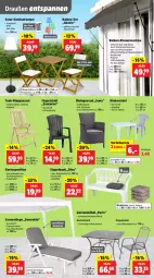 Gazetka promocyjna Thomas Philipps - Gazetka - ważna od 19.07 do 19.07.2025 - strona 3 - produkty: Abba, akku, Bank, Bau, eis, ente, fernbedienung, Garten, gartenmöbel, gartentisch, Holz, HP, Kinder, kissen, klappsessel, Klappstühl, klapptisch, Klemmmarkise, Lampe, latte, Liege, möbel, ndk, pavillon, reis, Ria, schrauben, sessel, sitzkissen, sonnenliege, Sport, stapelstuhl, Stühl, stuhl, Teleskop, Ti, tisch, tischplatte, vorteilspreis, wasser