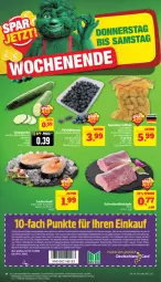 Gazetka promocyjna Marktkauf - Prospekt - Gazetka - ważna od 04.11 do 04.11.2023 - strona 42 - produkty: aktionspreis, Bau, beere, beeren, braten, deka, eis, fisch, frischfisch, heidelbeere, heidelbeeren, ideal zum braten, lachs, nuss, reis, rel, steak, Ti, ZTE