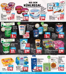 Gazetka promocyjna Hit - Wochenprospekt - Gazetka - ważna od 27.09 do 27.09.2025 - strona 9 - produkty: alpro, andechser natur, arla, arla skyr, aus dem kühlregal, Becher, bio, burger, caffè latte, creme, crème fraîche, deli reform, dessert, dovgan, Dr. Oetker, ehrmann, Ehrmann Grand Dessert, eis, emmi, exquisa, ferrero, joghur, joghurt, jogurt, Kefir, Kinder, kinder pingui, kondensmilch, kühlregal, latte, margarine, marmorette, mascarpone, milch, Milchschnitte, nacho, natur, nuggets, nuss, Paula, paula pudding, pingui, pudding, quark, quark genus, quark genuss, regal, reis, Ria, sahne, Sahnejoghurt, schlagsahne, schnitzel, Skyr, The Vegetarian Butcher, Ti, Vegeta, weihenstephan, zott, ZTE, zucker