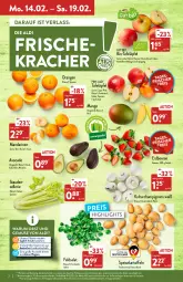 Gazetka promocyjna Aldi Nord - Aldi-Aktuell - Gazetka - ważna od 19.02 do 19.02.2022 - strona 2 - produkty: aldi, avocado, beere, beeren, bio, champignon, champignons, eis, elle, erdbeere, erdbeeren, erde, feldsalat, kartoffel, kartoffeln, kracher, lebensmittel, mandarine, mandarinen, mango, obst, Obst und Gemüse, orange, orangen, Pink Lady, Rauch, reis, rum, salat, Schal, Schale, speisekartoffeln, stauden, tafeläpfel, Ti, trolli, und gemüse, Yo, ZTE