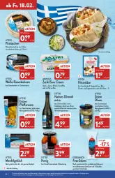 Gazetka promocyjna Aldi Nord - Aldi-Aktuell - Gazetka - ważna od 19.02 do 19.02.2022 - strona 28 - produkty: apostels, beutel, Bifteki, Blüte, blütenhonig, bohne, bohnen, brot, dip, feta, flasche, gewürz, gin, grüne oliven, gyros, hirtenkäse, honig, kartoffel, kartoffeln, Käse, LG, mandel, mandeln, milch, natives olivenöl, olive, oliven, olivenöl, olivenöl extra, pfeffer, pfefferonen, Rohwurst, salami, salz, sauce, schafskäse, sour cream, Tasche, taschen, Ti, tomate, tomaten, tomatensauce, Weizenbrot, wurst, zaziki, ZTE