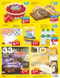 Gazetka promocyjna Netto Marken-Discount - Filial-Angebote - Gazetka - ważna od 10.12 do 10.12.2022 - strona 2 - produkty: Alwa, angebot, angebote, backofen, bestpreis, brie, brötchen, discount, eis, elle, Holz, Kaiser, Käse, marken-discount, milka, mineralwasser, natur, natürliches mineralwasser, ndk, nudel, nudeln, nuss, Ofen, papier, pflaume, pflaumen, reis, rel, schnittlauch, sesam, Spezi, stube, Ti, toilettenpapier, tomate, tomaten, volvic, wasser, ZTE