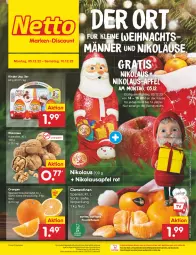 Gazetka promocyjna Netto Marken-Discount - Filial-Angebote - Gazetka - ważna od 10.12 do 10.12.2022 - strona 3 - produkty: angebot, apfel, asti, aust, bestpreis, clementinen, eis, fleisch, frucht, fruchtfleisch, Kinder, leine, ndk, orange, orangen, reis, rwe, saft, Ti, uhr, ZTE