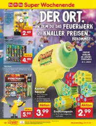 Gazetka promocyjna Netto Marken-Discount - Filial-Angebote - Gazetka - ważna od 10.12 do 10.12.2022 - strona 34 - produkty: beko, bestpreis, eis, erbsen, Jugendfeuerwerk, kerze, Knallerbsen, Konfetti Kanone, magazin, ndk, papier, reifen, reis, rwe, Ti