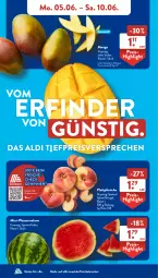 Gazetka promocyjna AldiSud - NÄCHSTE WOCHE - Gazetka - ważna od 10.06 do 10.06.2023 - strona 3 - produkty: aldi, eis, kracher, mango, melone, nuss, pfirsich, pfirsiche, plattpfirsiche, reis, Ti, wasser, wassermelone, ZTE