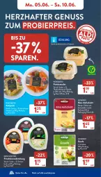 Gazetka promocyjna AldiSud - NÄCHSTE WOCHE - Gazetka - ważna od 10.06 do 10.06.2023 - strona 7 - produkty: aldi, antipasti, asti, aufschnitt, bier, burger, edamer, eis, emmentaler, feinkost, fisch, frischkäse, frischkäsezubereitung, Getrocknete Tomaten, gouda, Käse, käsetheke, LG, mit paprika, nuss, paprika, reis, salat, schnittlauch, thunfisch, Thunfischsalat, Ti, Tilsiter, tomate, tomaten