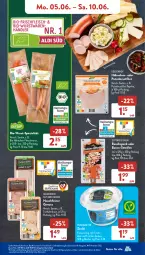 Gazetka promocyjna AldiSud - NÄCHSTE WOCHE - Gazetka - ważna od 10.06 do 10.06.2023 - strona 8 - produkty: aldi, alle artikel ohne dekoration, bacon, Bau, Becher, bio, brustfilet, dekoration, eis, elle, filet, fleisch, fleisch in selbstbedienung, fleischwurst, frischkäse, gurke, gurken, Käse, nuss, paprika, pute, putenbrust, putenbrustfilet, reifen, reis, Speck, Spezi, Ti, truthahn, wurst, zaziki, ZTE