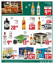 Gazetka promocyjna Edeka - Prospekte - Gazetka - ważna od 09.12 do 09.12.2024 - strona 24 - produkty: bier, bitburger, blended scotch, blended scotch whisky, burger, Cap, captain morgan, elle, flasche, gin, johnnie walker, Maxlrainer, pils, premium pils, rum, scotch, scotch whisky, single malt, smirnoff, steiner, warsteiner, whisky