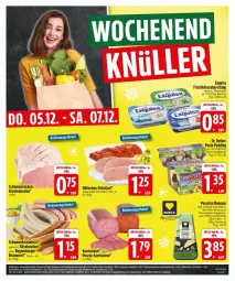 Gazetka promocyjna Edeka - Prospekte - Gazetka - ważna od 09.12 do 09.12.2024 - strona 27 - produkty: Becher, braten, bratwurst, burger, Dr. Oetker, exquisa, exquisa frischkäse, frischkäse, frischkäsezubereitung, gin, Käse, knacker, krustenbraten, milch, natur, parmigiano, parmigiano reggiano, Paula, paula pudding, Pecorino, pudding, regensburger, reggiano, salami, schnitzel, schwein, schweine, schweinerücken, Ti, wein, weine, wurst