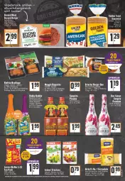 Gazetka promocyjna Edeka - Angebote der Woche - Gazetka - ważna od 18.06 do 18.06.2022 - strona 11 - produkty: angebot, baguette, beutel, burger, deutschlandcard, elle, golden toast, grill, Hefe, meggle, Ria, sandwich, sangria, sim, tee, Ti, toast, Vegeta, Yo
