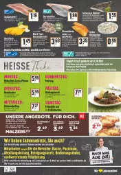 Gazetka promocyjna Edeka - Angebote der Woche - Gazetka - ważna od 18.06 do 18.06.2022 - strona 24 - produkty: angebot, angebote, apfel, aqua, auer, backfisch, Bau, Bauer, bio, braten, brot, brötchen, deka, eis, elle, ente, filet, fisch, fische, Fischer, fischtheke, flakes, garnelen, hering, Herings, kartoffel, küche, Küchen, lachs, lachsfilet, lack, lebensmittel, Mode, natur, omega, Omega-3, pfeffer, riesengarnelen, ring, sauce, Schere, seelachsfilet, Spezi, telefon, Ti, uhr, Wild, zwiebel, zwiebeln