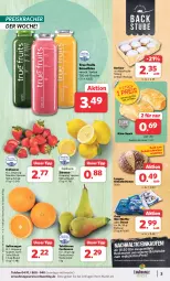 Gazetka promocyjna Combi - Prospekte - Gazetka - ważna od 17.02 do 17.02.2024 - strona 3 - produkty: angebot, angebote, beere, beeren, berliner, beutel, Birnen, brötchen, dinkelbrötchen, Donut, eis, erdbeere, erdbeeren, flasche, frucht, Käse, kracher, Muffin, orange, orangen, oreo, reis, saft, Saftorangen, Schal, Schale, smoothie, smoothies, snack, stube, tafelbirnen, telefon, Ti, true fruits, uhr, zitrone, zitronen, ZTE