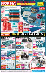 Gazetka promocyjna Norma - Norma - Gazetka - ważna od 20.02 do 20.02.2023 - strona 1 - produkty: akku, aqua, auto, Bad, badematte, badteppich, Bau, baumwolle, Bebe, bett, blume, braun, brause, bree, Cap, decksohle, deka, duschtuch, edelstahl, eis, elle, gästetuch, gin, handbrause, handschuhe, handtuch, Holz, jeans, kissen, ladekabel, led-licht, LG, lorenz, mab, Malibu, mars, mikrofaser, natur, ndk, olive, orange, pantolette, pantoletten, Reinigung, reis, Ria, rind, ring, Schal, schlauch, schuhe, Spezi, spiegel, teppich, Ti, tuc, usb, waschhandschuh, wasser, wc-sitz, wolle