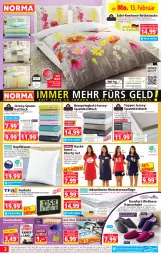 Gazetka promocyjna Norma - Norma - Gazetka - ważna od 20.02 do 20.02.2023 - strona 2 - produkty: aqua, batterie, batterien, Bau, baumwolle, Bebe, bett, Betttuch, bettwäsche, boxspringbett, Brille, buch, bürste, cashmere, dell, eis, elle, Engel, ente, Flowers, gin, Hausschuhe, hemd, Inkontinenz-Matratzenauflage, jersey-spannbetttuch, kissen, kopfkissen, LG, matratze, matratzen, matratzenauflage, Mode, Nachthemd, ndk, reine baumwolle, reis, renforcé-bettwäsche, Ria, ring, schuhe, shorty, spannbetttuch, Spiele, Tasche, taschen, Taschenbuch, Ti, topper, tuc, uhr, wasa, wasser, weck, wolle