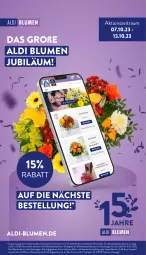 Gazetka promocyjna Aldi Nord - Von Montag - Gazetka - ważna od 14.10 do 14.10.2023 - strona 36 - produkty: aldi, angebot, blume, blumen, Blumenstrauß, eis, hero, ndk, reis, Ti